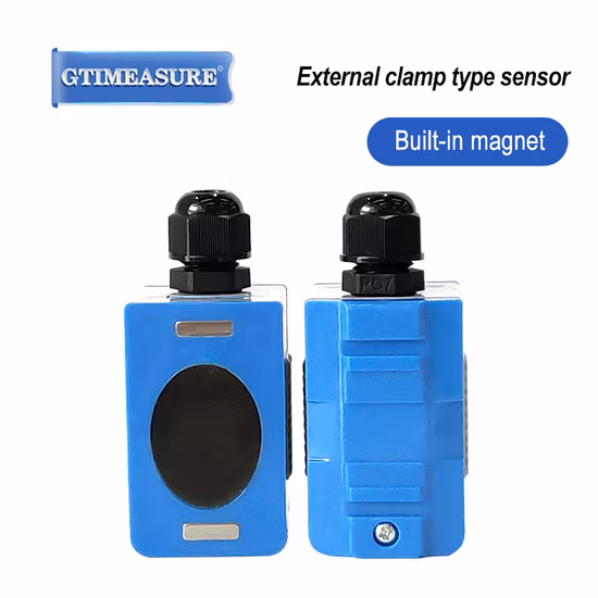 Portable Ultrasonic Transit-Time Liquid Flow Meter Ultrasonic Flowmeter Price