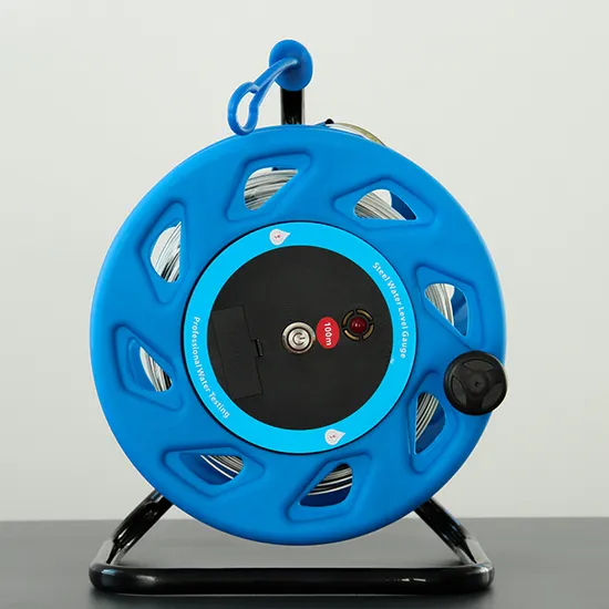 200m 초음파 깊은 우물 스테인레스 스틸 눈금자 정착 기계식 음파 수위 측정기